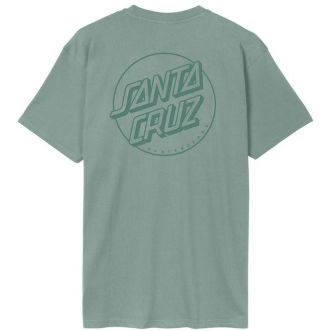 Tonal Opus Dot Stripe T-Shirt Moon Rock