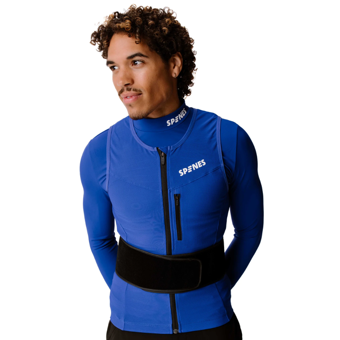 The Blue Back Protector Blue