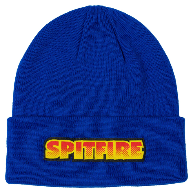 Beatdown Script Beanie Königsblau