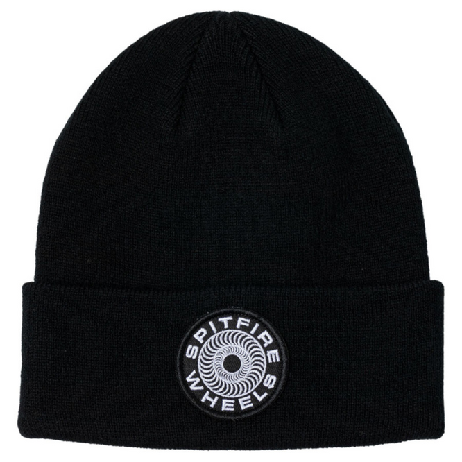 Klassische '87 Swirl Patch Mütze Schwarz