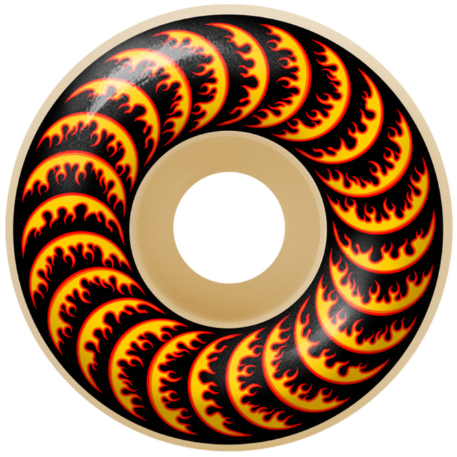 Formula Four Classic Flame 52mm 99a Spitfire xThrasher Skateboard-Räder