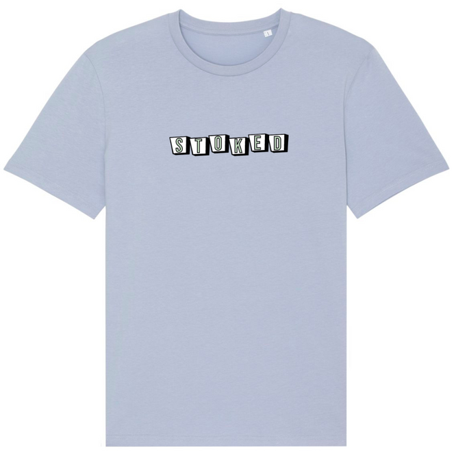 American Diner T-shirt Serene Blue