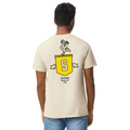 Handpflanze Orange T-shirt Natural