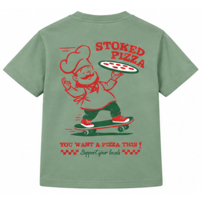 Kids Want a Pizza This T-shirt Aloe
