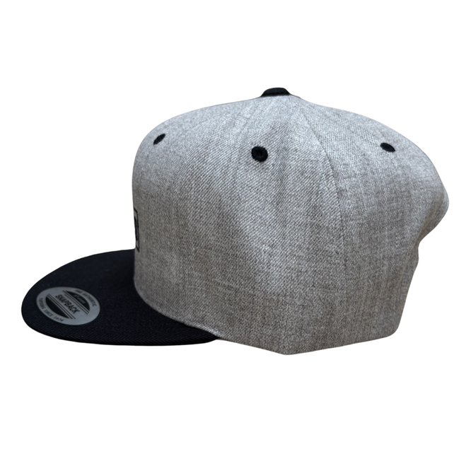 Streetcore box logo Snapback Cap Sport Grey / Black