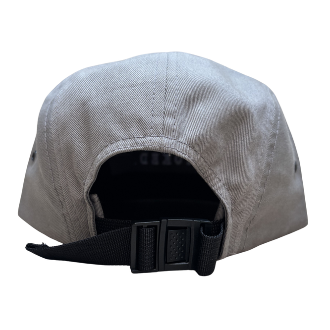 Trailflow Minimal 5 Panel Cap Dark Grey