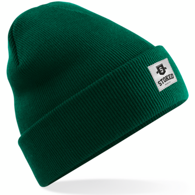 Original Cuffed Shield Beanie Flaschengrün