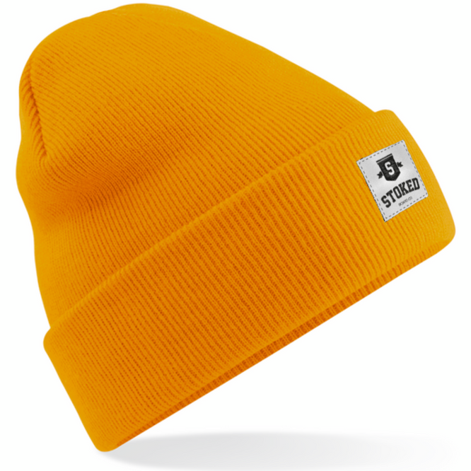 Original Cuffed Shield Beanie Senf