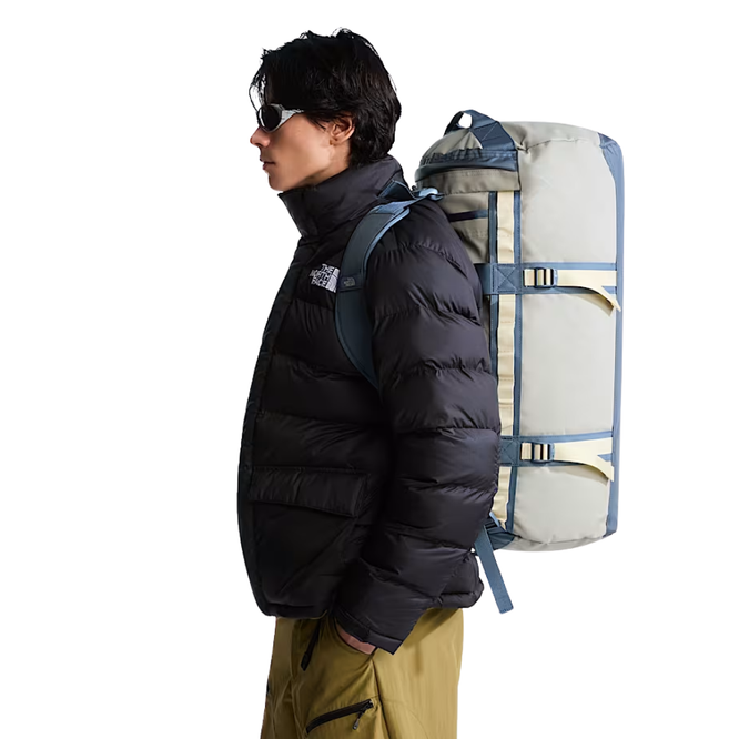 Base Camp Duffel Bag Stone Salb/Granite Grey/Desert Stone 71L