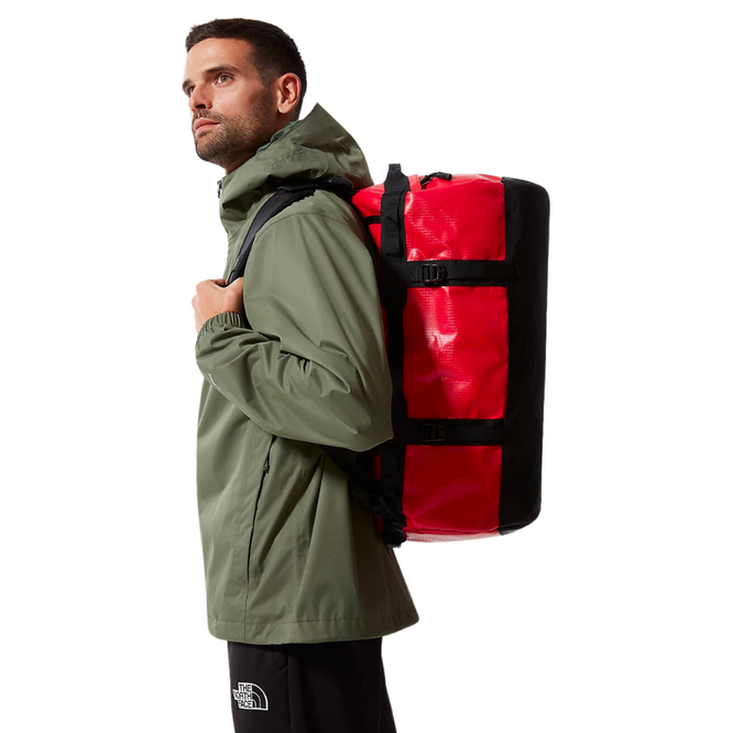 Base Camp S Duffel Tasche TNF Rot/TNF Schwarz