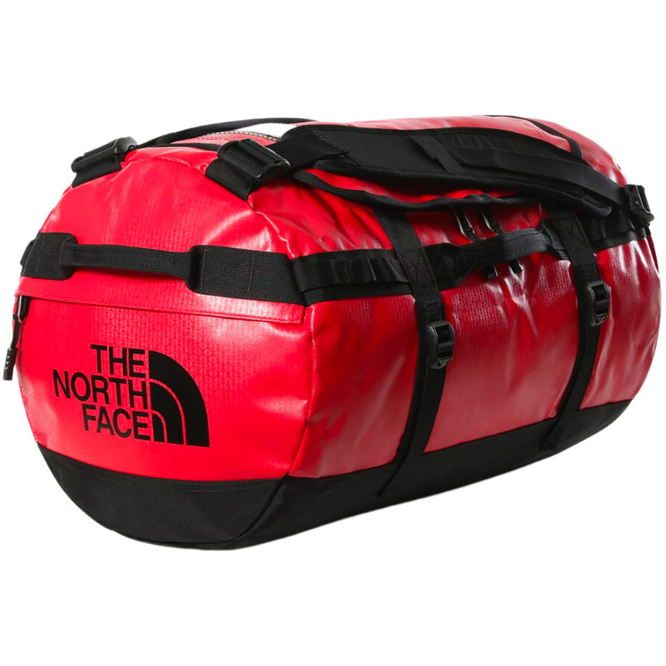 Base Camp S Duffel Tasche TNF Rot/TNF Schwarz