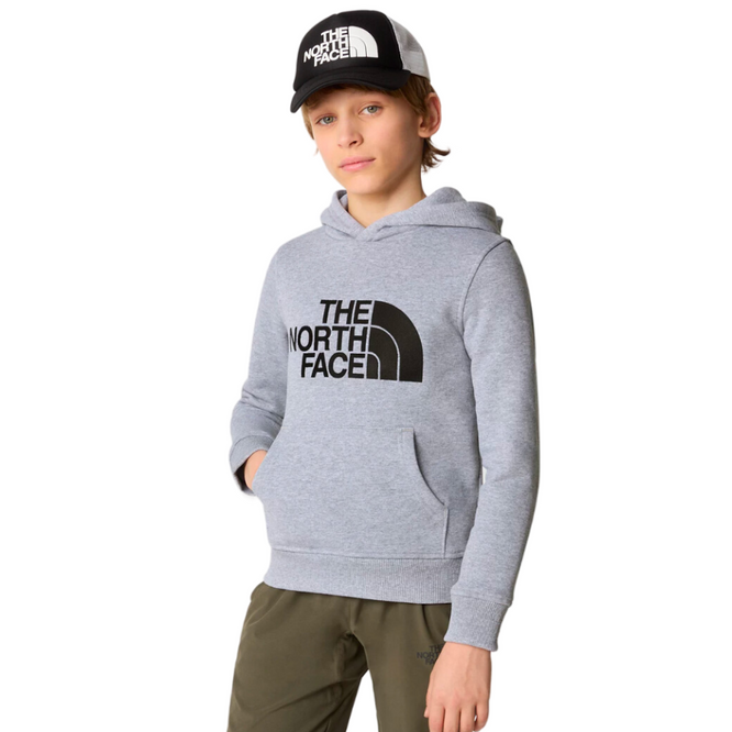 Kinder Drew Peak Hoodie TNF Hellgrau Heather