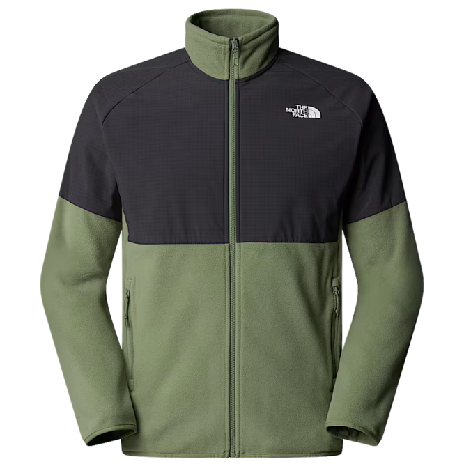 Glacier Full Zip Fleece Jacket Bark Mist/Asphalt Grey