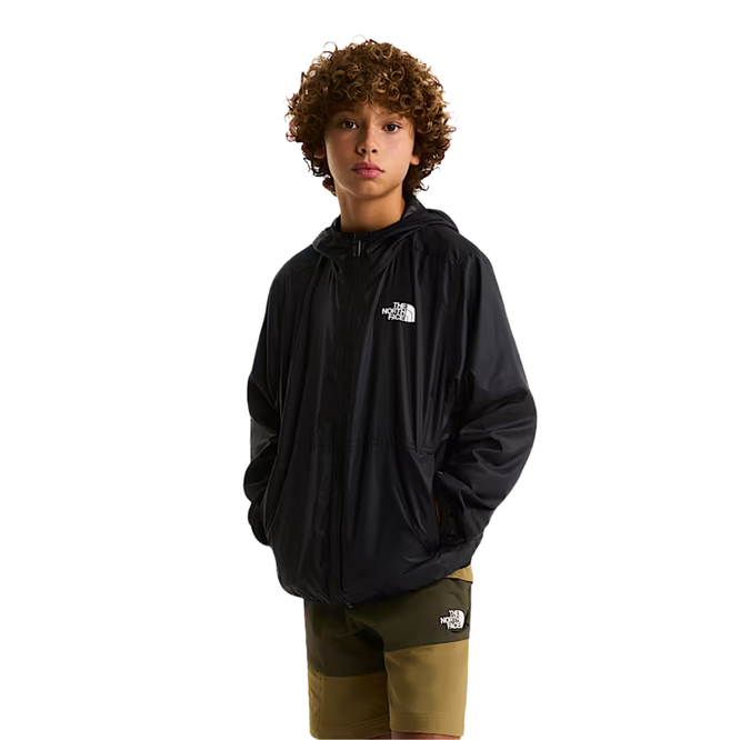 Kids Cyclone Wind Jacket TNF Black