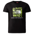 Kinder Redbox T-Shirt Cave Blau/TNF Schwarz
