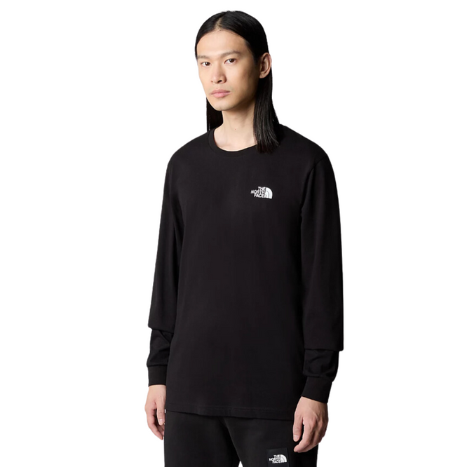 Langarm-T-Shirt Easy TNF Schwarz