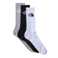 Multi Sport Cush Crew Socke 3P TNF Schwarz