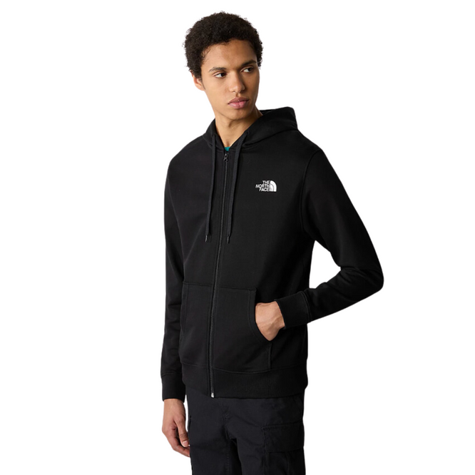 Open Gate Full Zip Light Hoodie TNF Schwarz