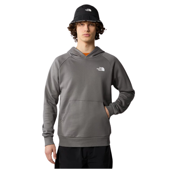 Raglan Redbox Hoodie geräucherte Perle