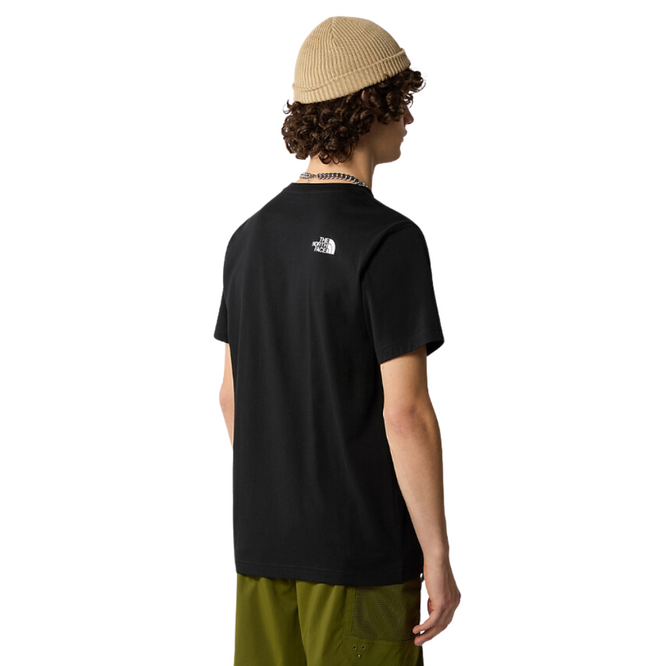 Einfaches Kuppel-T-Shirt TNF Schwarz