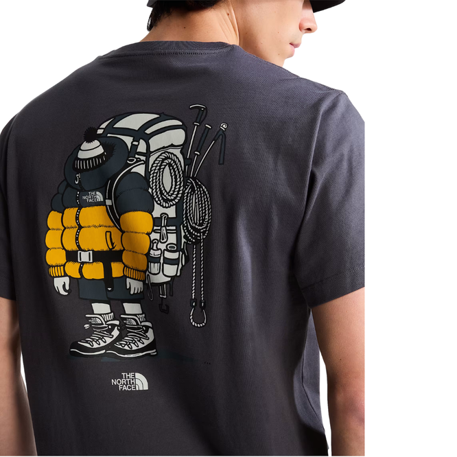 U Gear Up Get Out Relax T-Shirt Antracit Grey