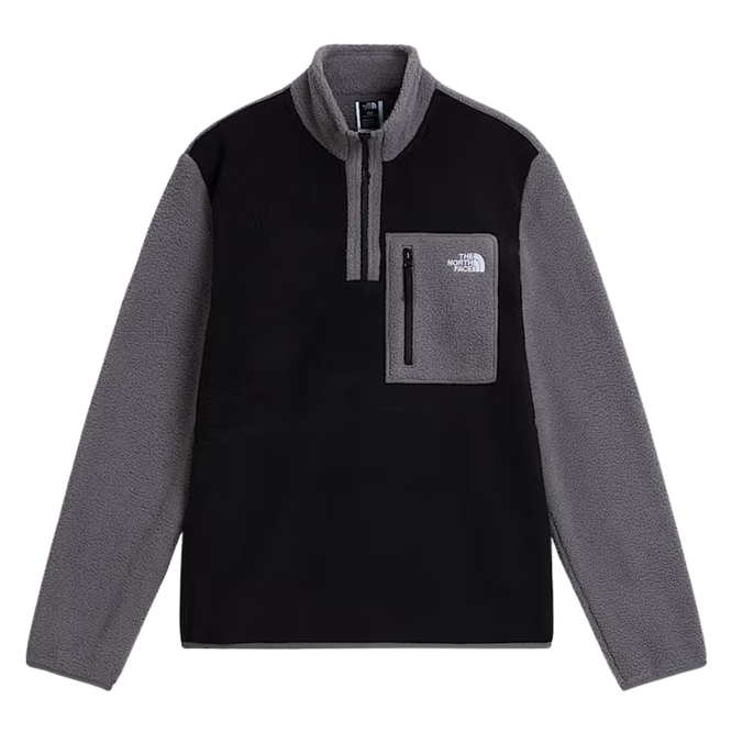 Yumiori 1/4 Zip Fleece TNF Black/Smoke
