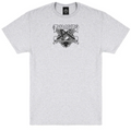 Thrasher x Antiheld Eaglegram T-shirt Asche grau