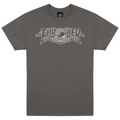 Thrasher x Antihero Mag Banner T-shirt Holzkohle
