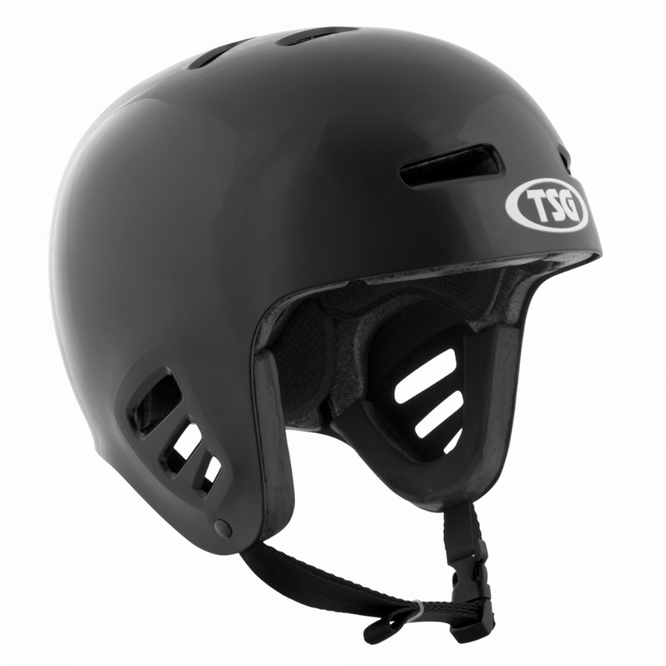 Dawn Flex Solide Farbe Schwarz Helm