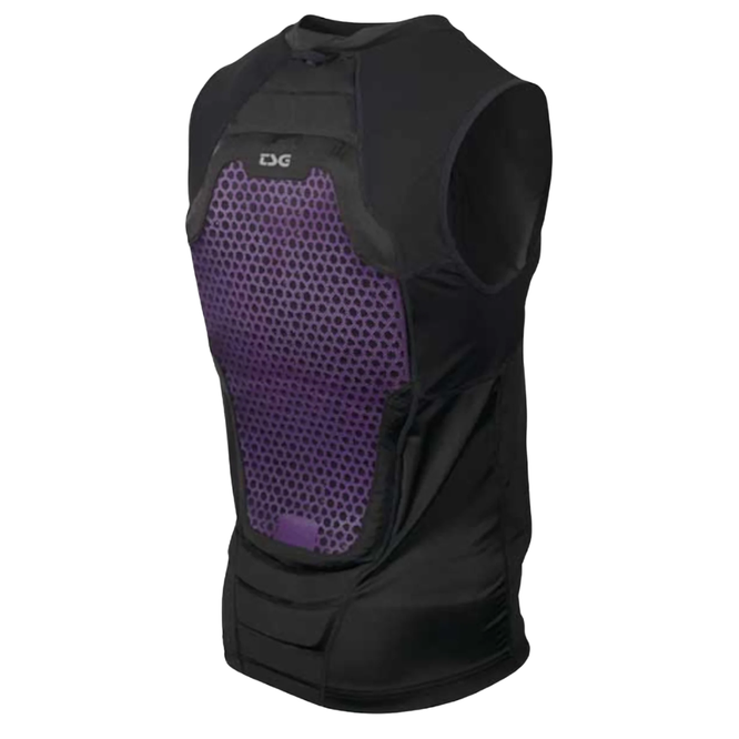 Womens Fly Vest Back Protector Black