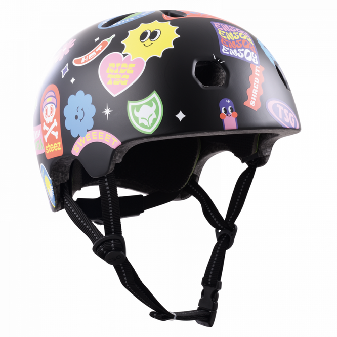 Meta Grafik Design Happy Sticker Helm