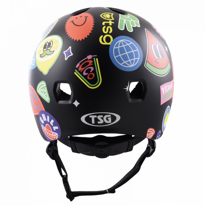 Meta Grafik Design Happy Sticker Helm