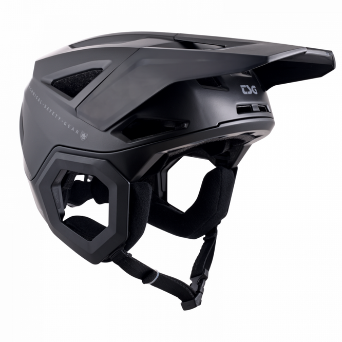 Prevention Solid Colour Satin Black MTB-Helm