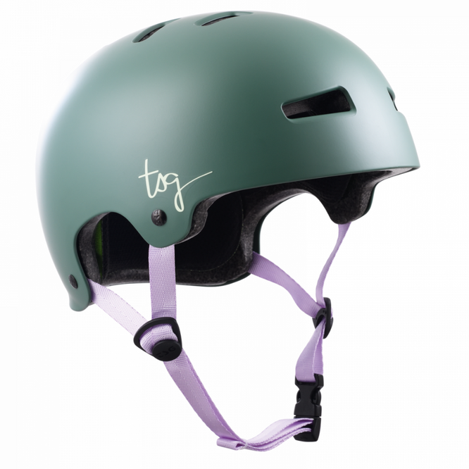 Womens Evolution Solid Farben Satin Foliage Green Helm