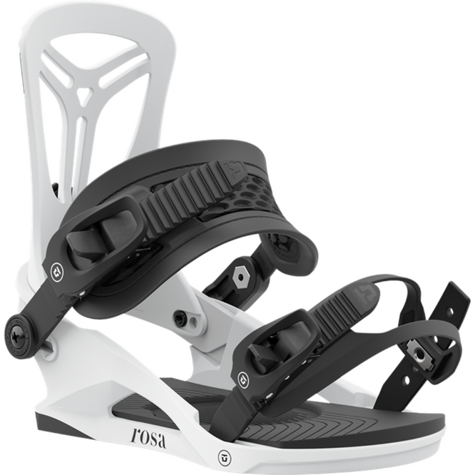 Damen Rosa White 2024 Snowboard Bindungen