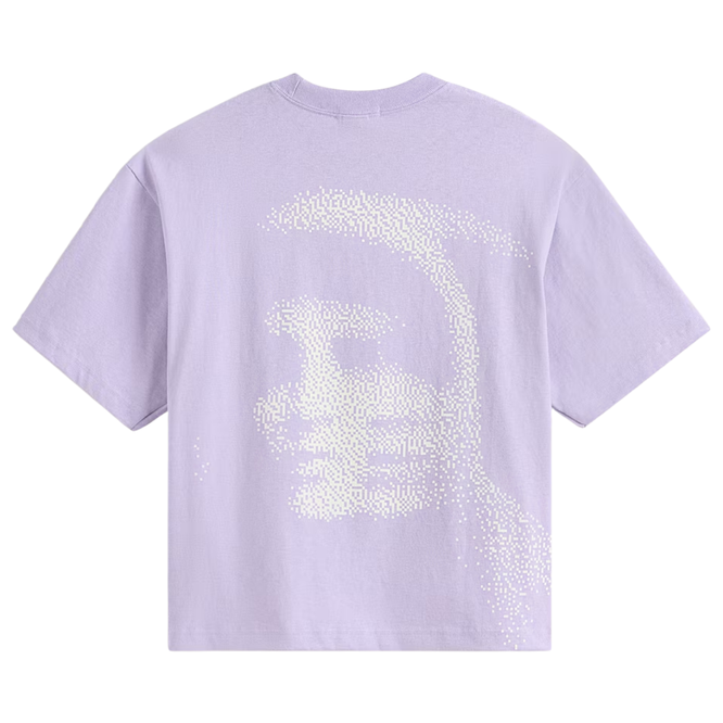 Blurred Face T-Shirt Soft Orchid