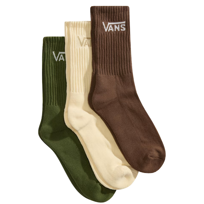 Classic Crew 3Pack Socks Green Balsam