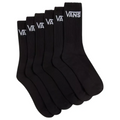 Classic Crew Socks White 6-Pack