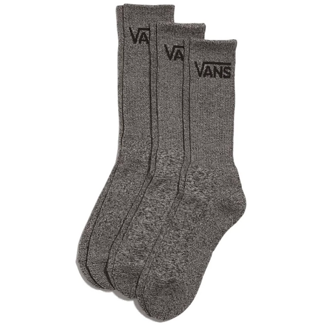 Classic Crew Socken Schwarz Heather