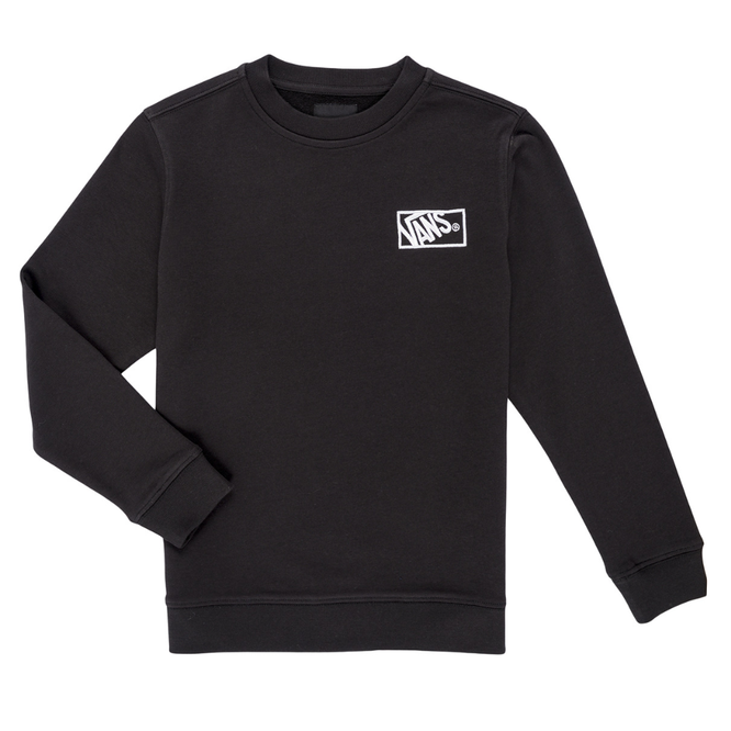 Kids Blocked Box Crewneck Black