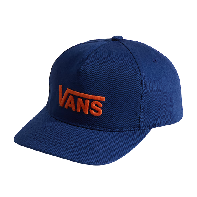 Kids Drop V Logo Snapback Deep Inidgo