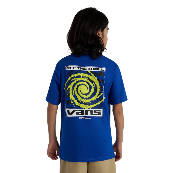 Galaxy Surf The Web T-shirt Blau