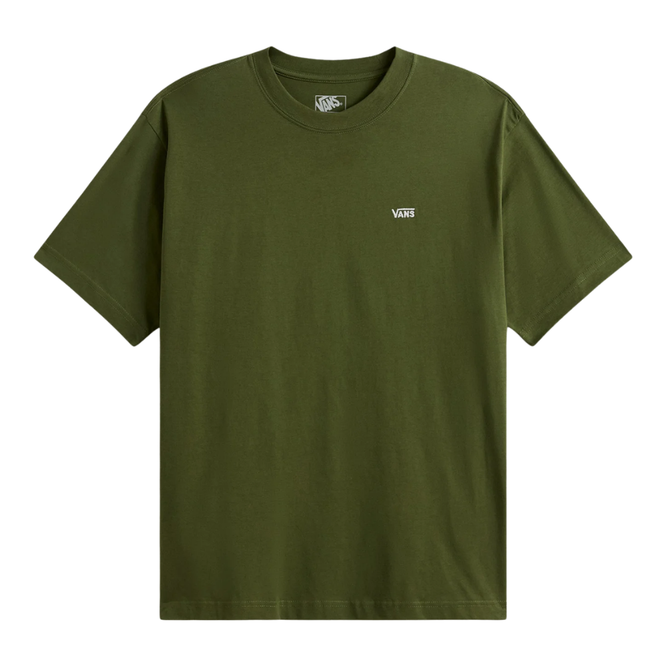 Neues T-Shirt mit Aufdruck auf der linken Brust, grün, Balsam