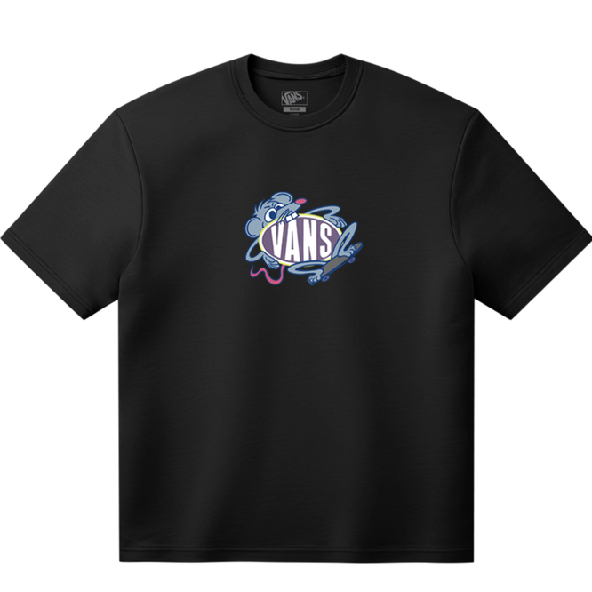 Kids Rad Rodent T-Shirt Black