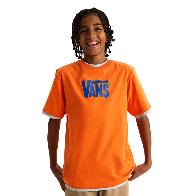 Kids Stretch Logo T-Shirt Flame