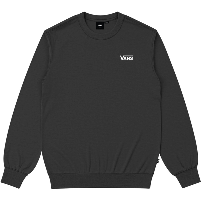 Left Chest Crewneck Black