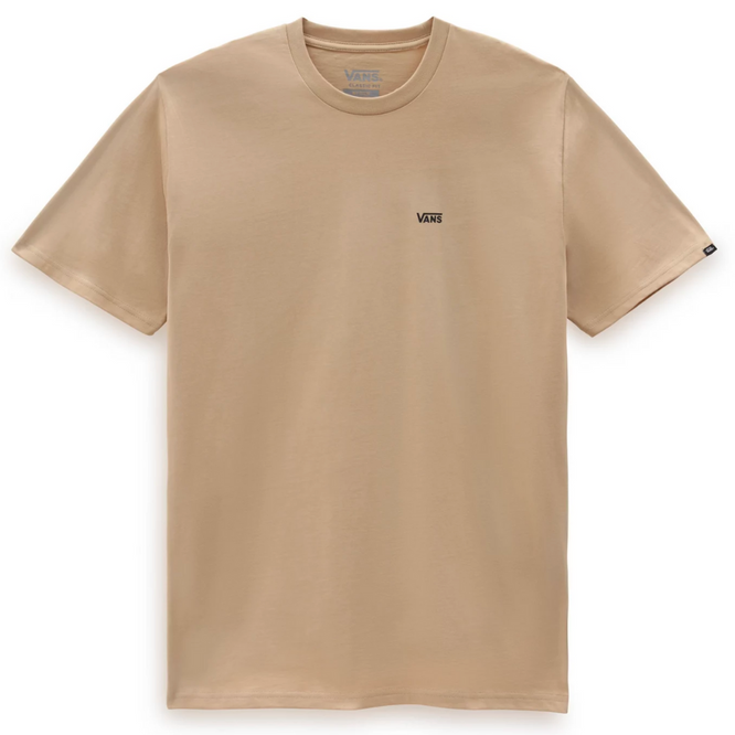 Linke Brust Logo T-shirt Taos Taupe