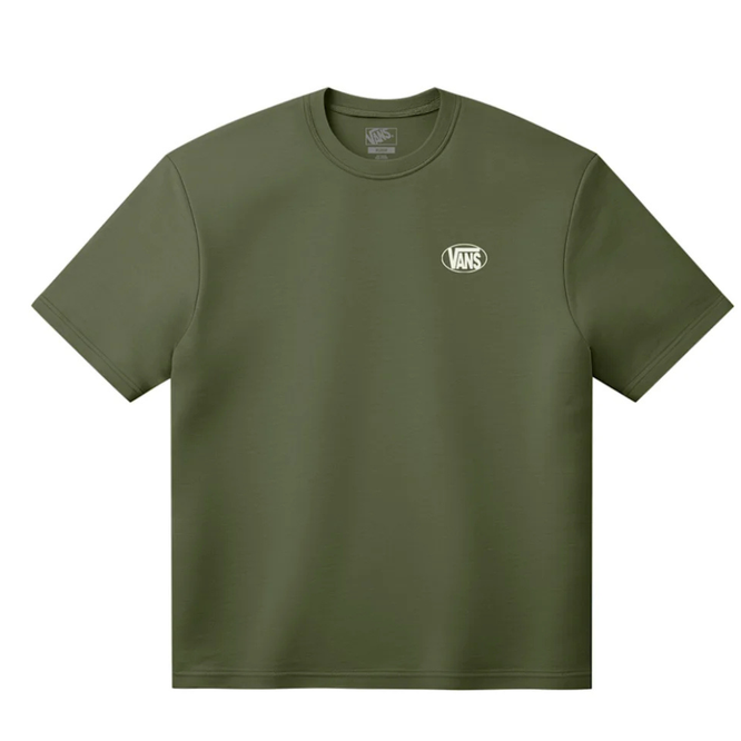 Oval Logo Loose T-Shirt Green Balsam