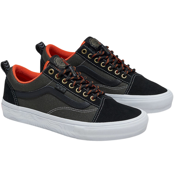 Spitfire Skate Old Skool Schwarz/Flame