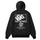 Stacked Hi Hoodie Black/White